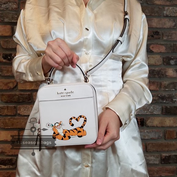 KATE SPADE x Disney Daisy Tigger Winnie the Pooh Tiger Crossbody Bag Purse NWT - Picture 8 of 11